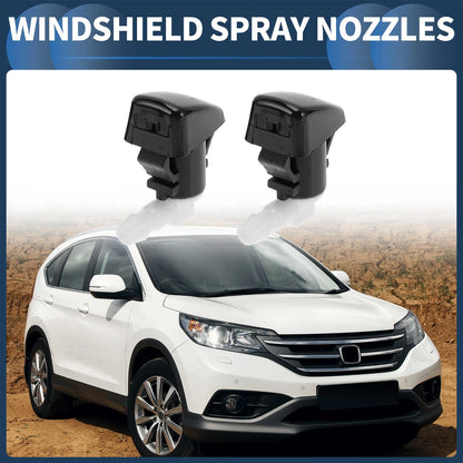 Front Windshield Washer Nozzles for Ford F-250 Super Duty (2017-2023)