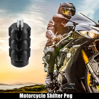 Shifter Peg with Raised Knob for Harley-Davidson Black