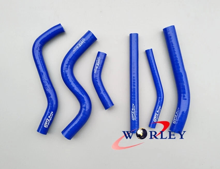 Silicone Radiator Hose Kit for Yamaha YZ250 (1993-1995) - Blue