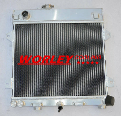 2 Row Aluminum Radiator for BMW E30 M10 316i 318i (1982-1991)
