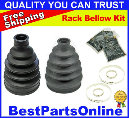 2 x CV Axle Boot Kit for Rear Chevrolet Equinox (2005–2006)