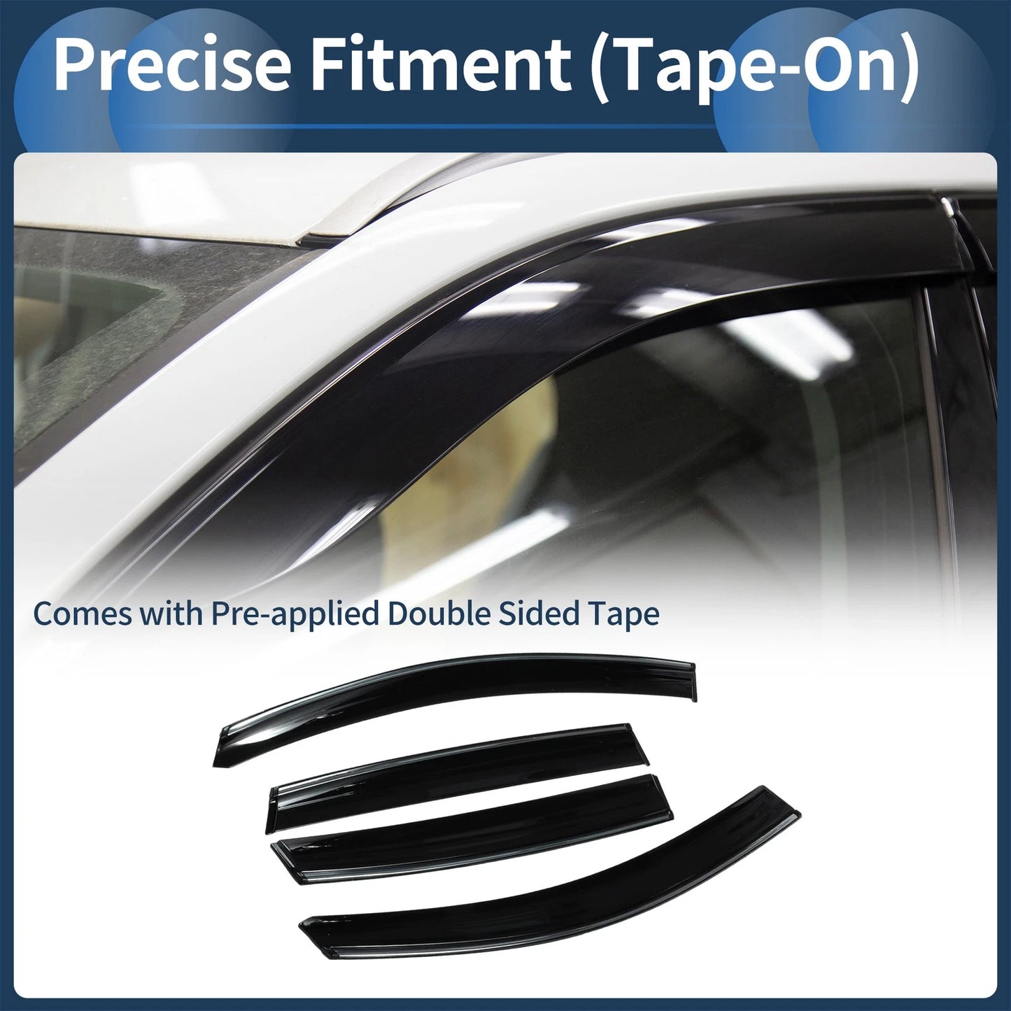 Window Deflectors 1 Set for Honda CR-V (2012)