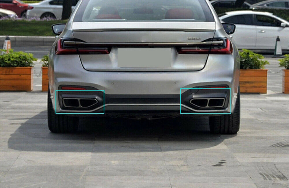 Rear Bumper Exhaust Pipe for BMW 7 Series G11 G12 (2019-2020)