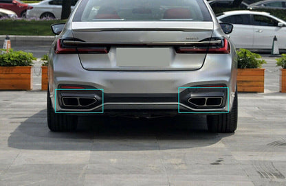 Rear Bumper Exhaust Pipe for BMW 7 Series G11 G12 (2019-2020)