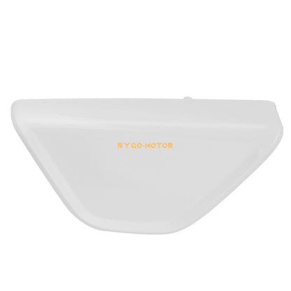 Left Side Cover White for Honda Z50 Z50A Mini Trail (1972–1978)