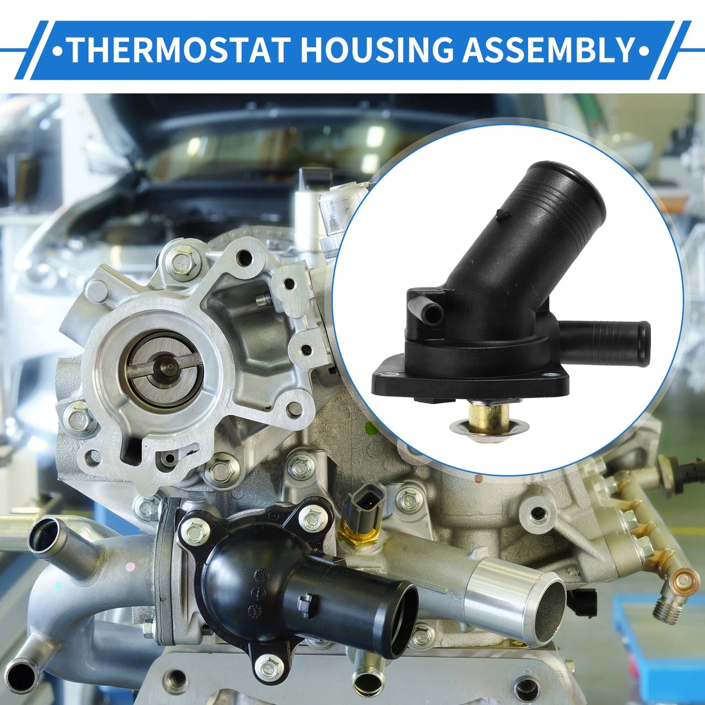 Thermostat Housing Assembly for Land Rover Range Rover (2006-2009)