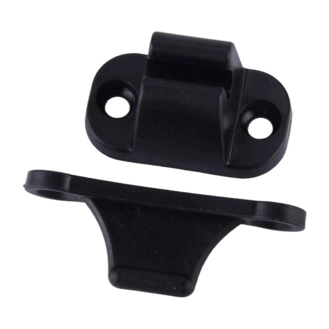 Black Exterior Door Catch Retainer Release for RV Caravan Camper