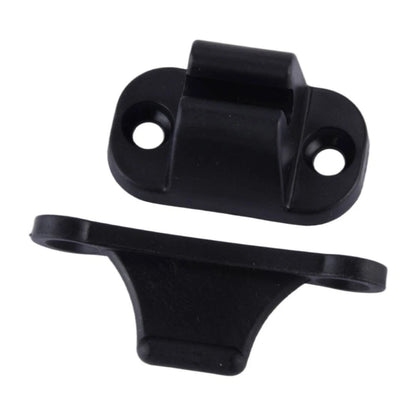 Black Exterior Door Catch Retainer Release for RV Caravan Camper