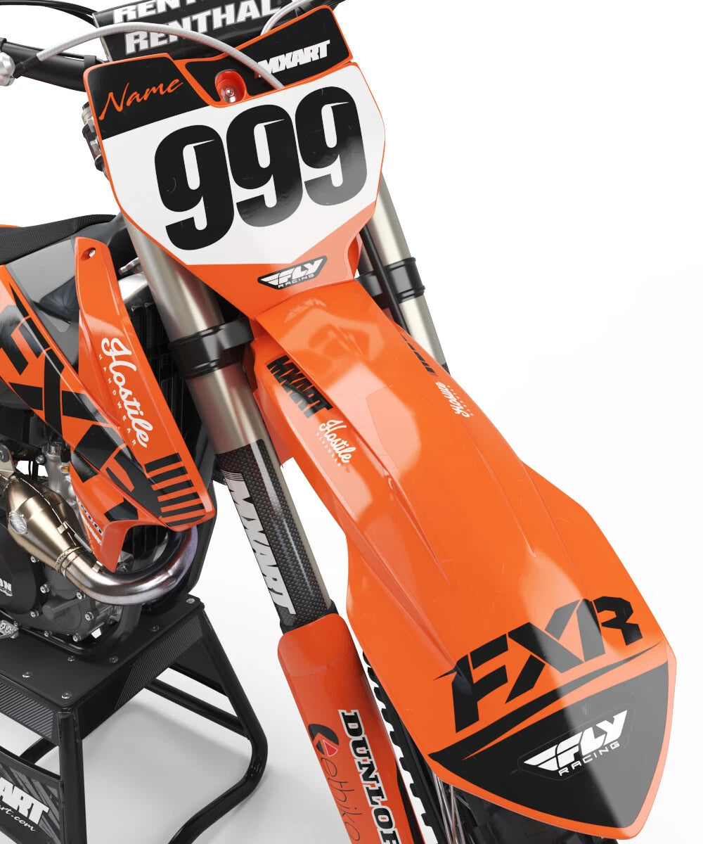 KTM 50 SX Custom Graphics Decals Hostile Style (2016-2021)