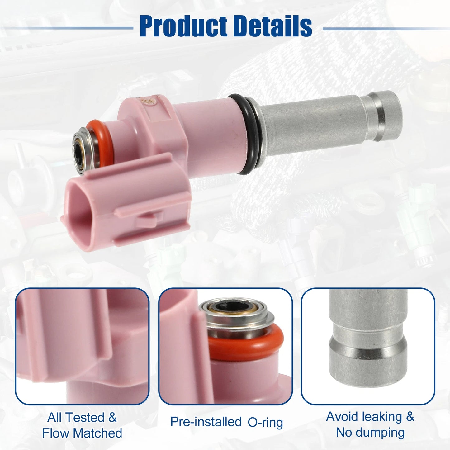 8 x Fuel Injector Nozzles for Lexus IS F (2008-2014)