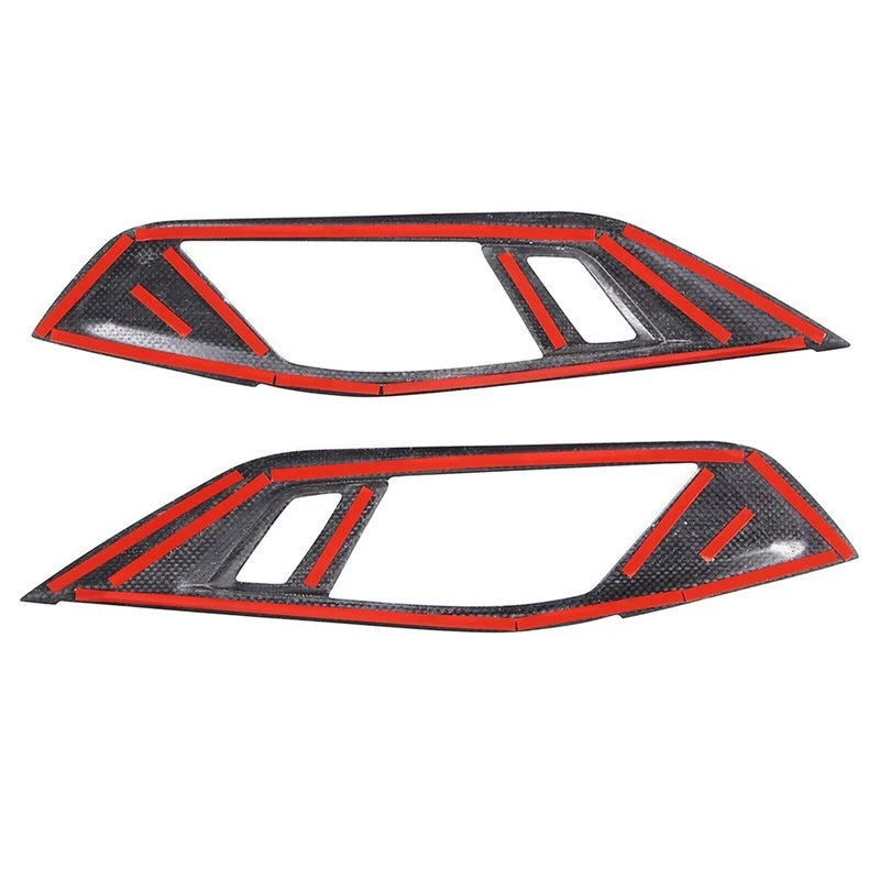 Dry Carbon Fiber Inner Door Handle Frame Panel Cover Trim for BMW G22 430i 21-23