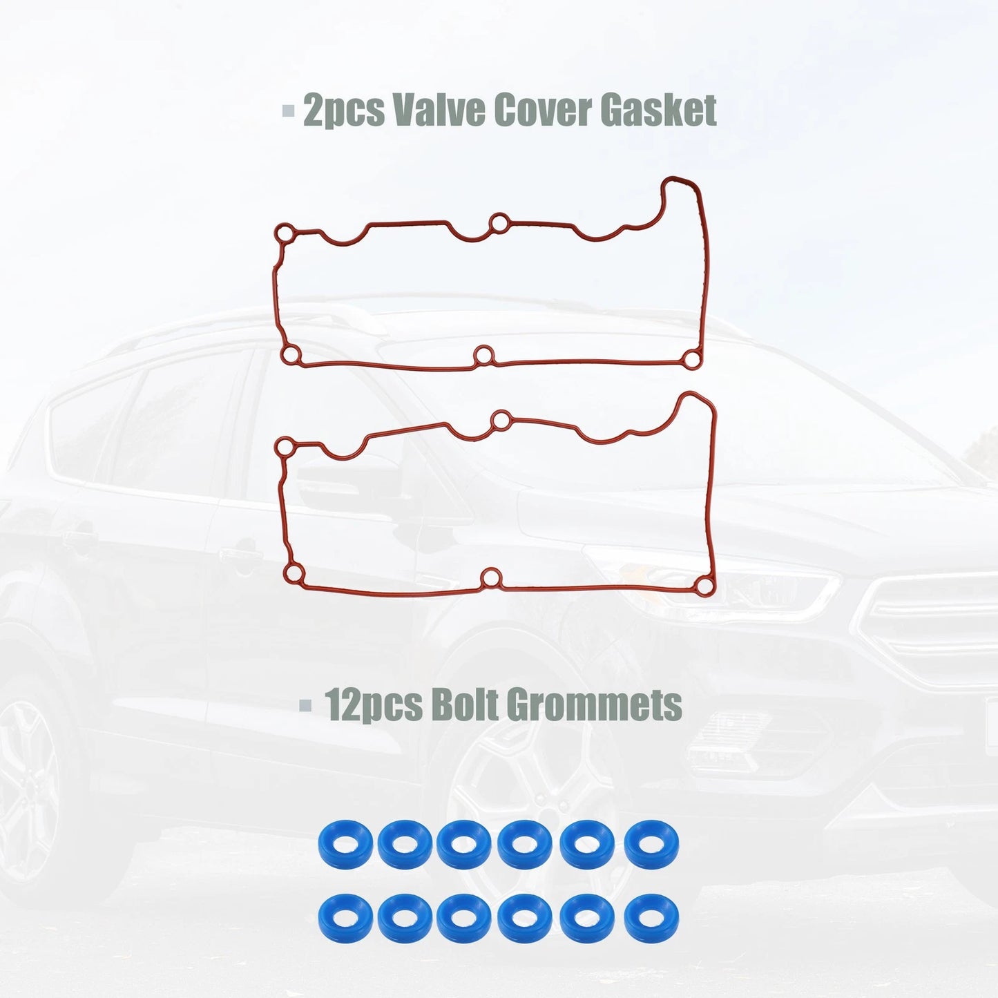 Valve Cover Gasket Set with Grommets for Ford Ranger 4.0L (2000-2011)