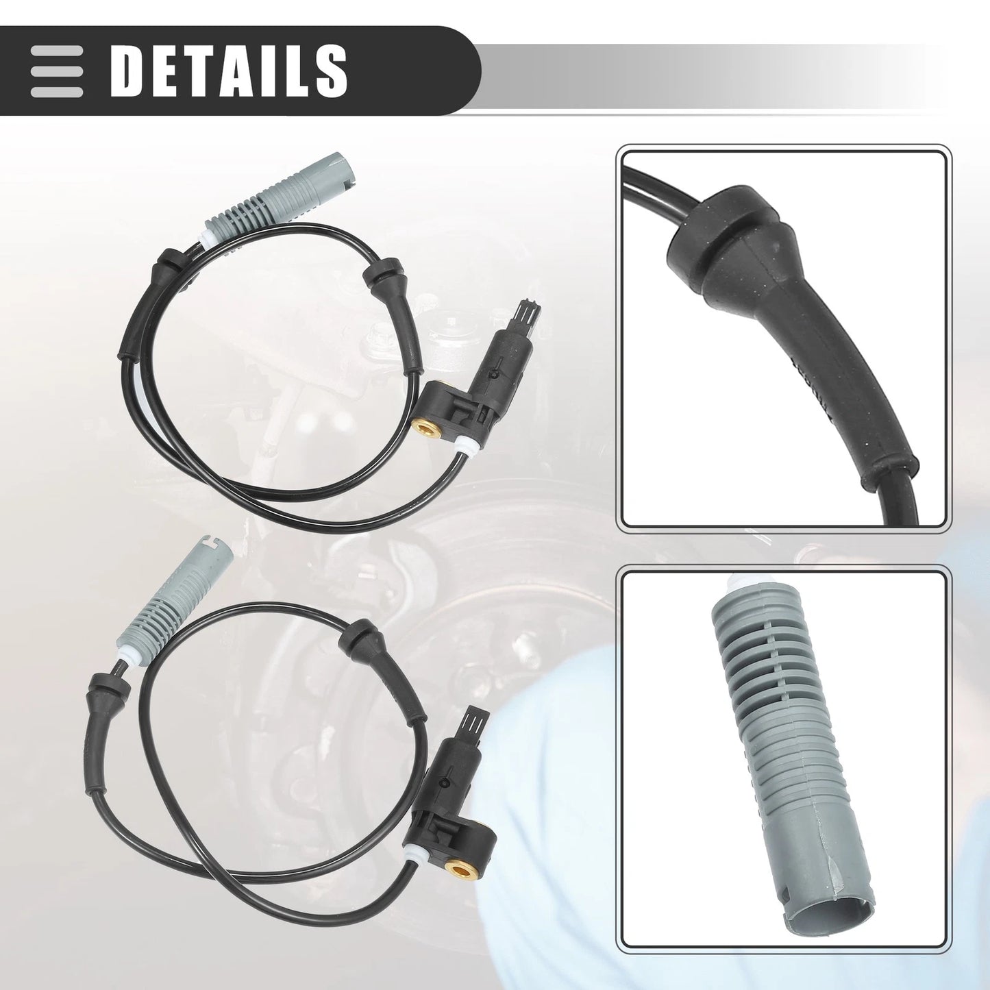Front Left Right ABS Sensor for BMW 318i (1992 - 1998)