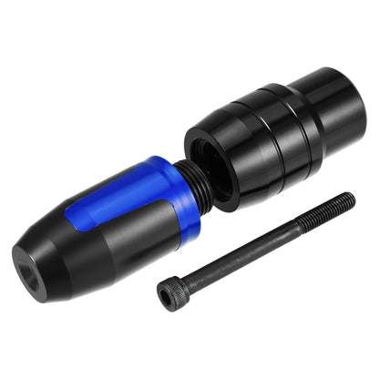Blue Motorcycle Frame Exhaust Slider Protector for BMW R1250 (2019-2023)