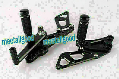 Rearset Foot Pegs for Suzuki GSXR 600 750 K11 (2011-2023) Black