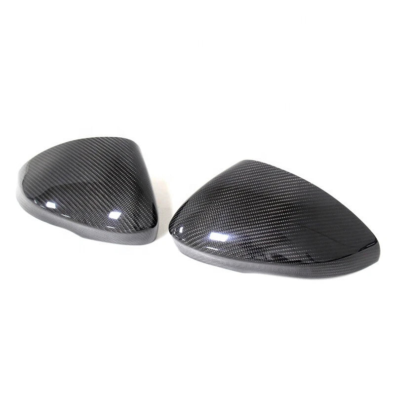 Real Carbon Fiber Add-on Side Rearview  Mirror Cover for Jaguar F-Type 2014-2024