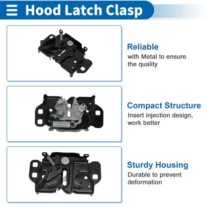 Hood Latch Assembly for Chrysler 200 (2011-2014) - 1 x Durable Replacement