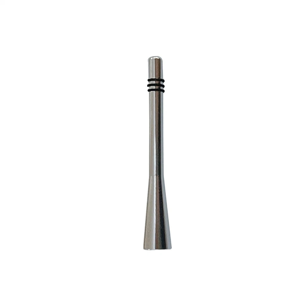 8cm Short Stubby Antenna Aerial AM/FM Radio Mast for Universal Car Silver