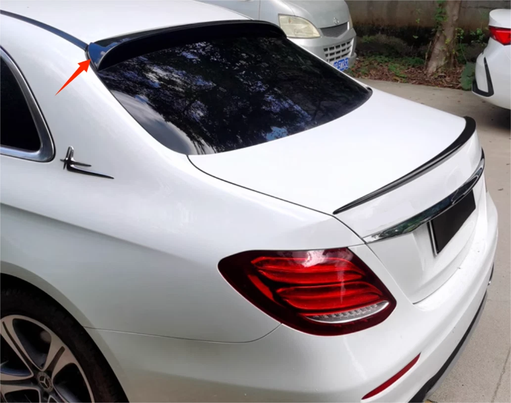 Rear Roof Spoiler for 2016-2022 Mercedes-Benz E-Class W213 Sedan 4DR Unpainted