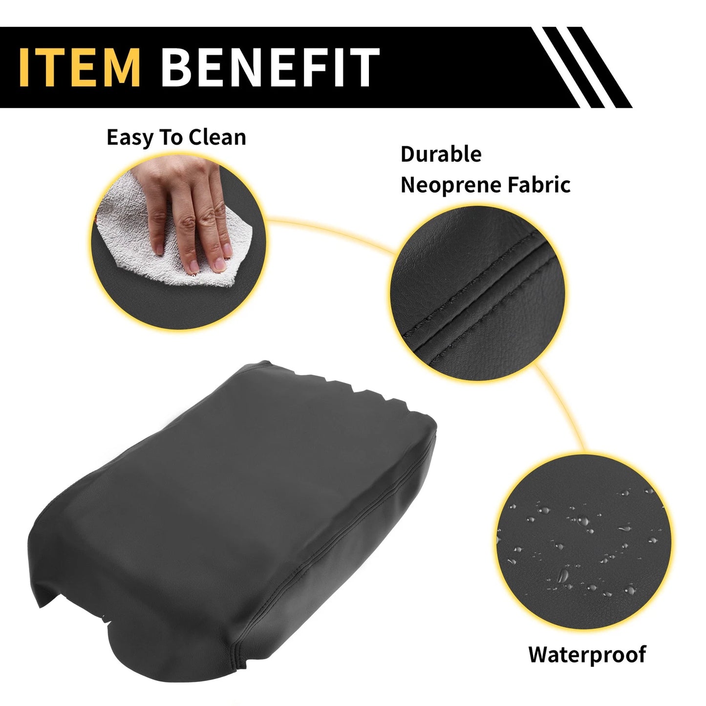Console Lid Armrest Cover for Toyota Tundra (2007-2021)