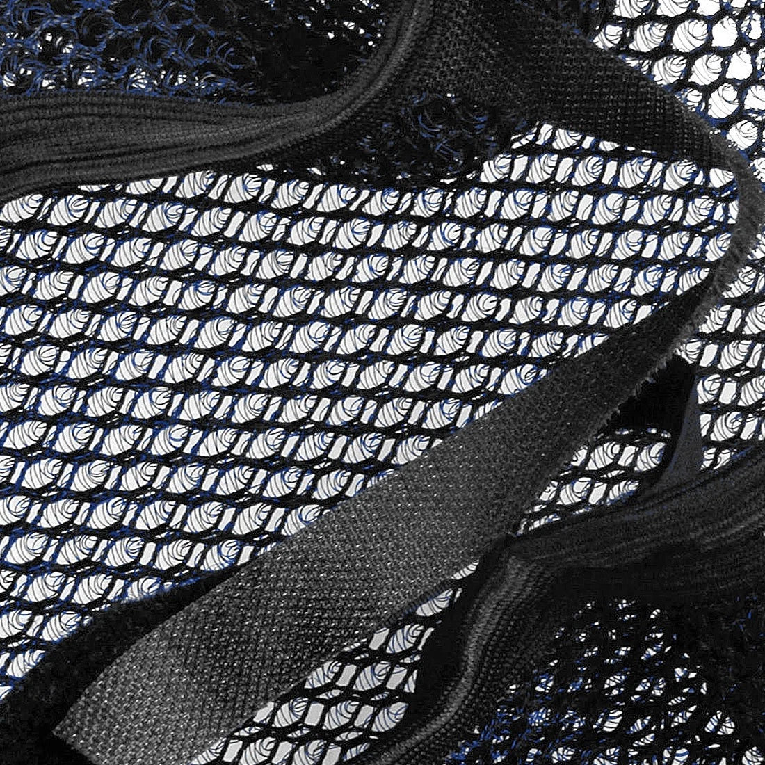 Seat Saddle XL 3D Mesh Cover Black Blue for Motorcycle