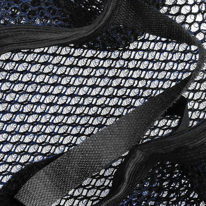 Seat Saddle XL 3D Mesh Cover Black Blue for Motorcycle