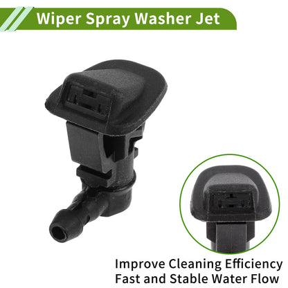 Windshield Washer Nozzle 2 x for Jeep Wrangler (2013-2015)