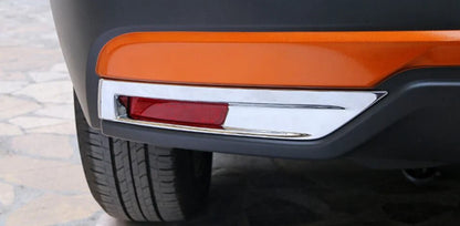 Rear Fog Light Frame Taillight Cover Trim for Nissan Kicks (2016-2020) 2 x Chrome