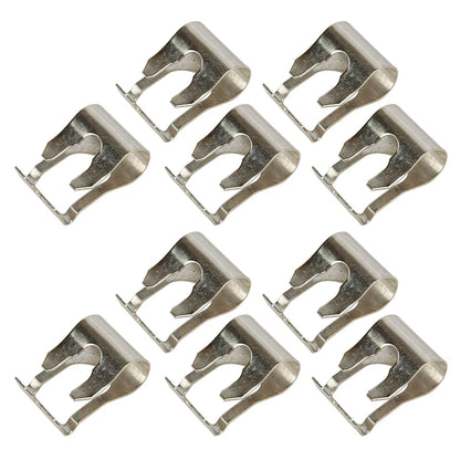 10x Universal Windshield Wiper Linkage Rods Clips Springs for Cars