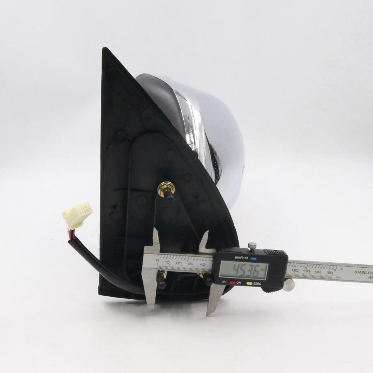 Chrome Electric LED Door Wing Mirrors for Toyota Hilux MK7 2004-2015