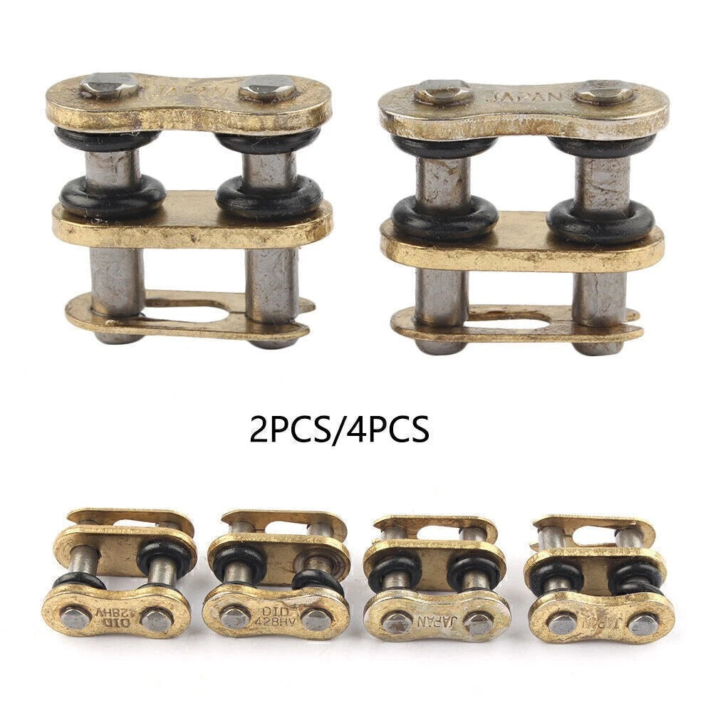 Heavy Duty 2 x 428 HV O-ring Chain Connecting Master Link for Motorcycle ATV Go Kart
