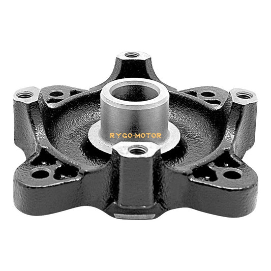 2 x Front Wheel Hub Disc Rotors Bearings for Polaris Ranger 900 800 500 Diesel