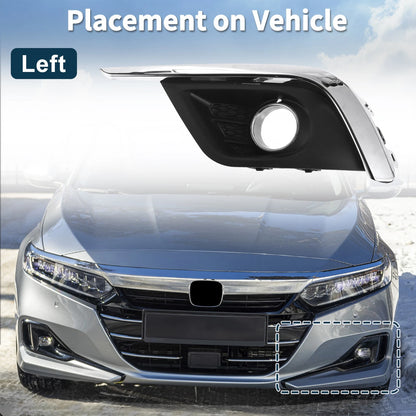1 Pc / Car Front Left Fog Light Grill for Buick Envision (2016–2018)