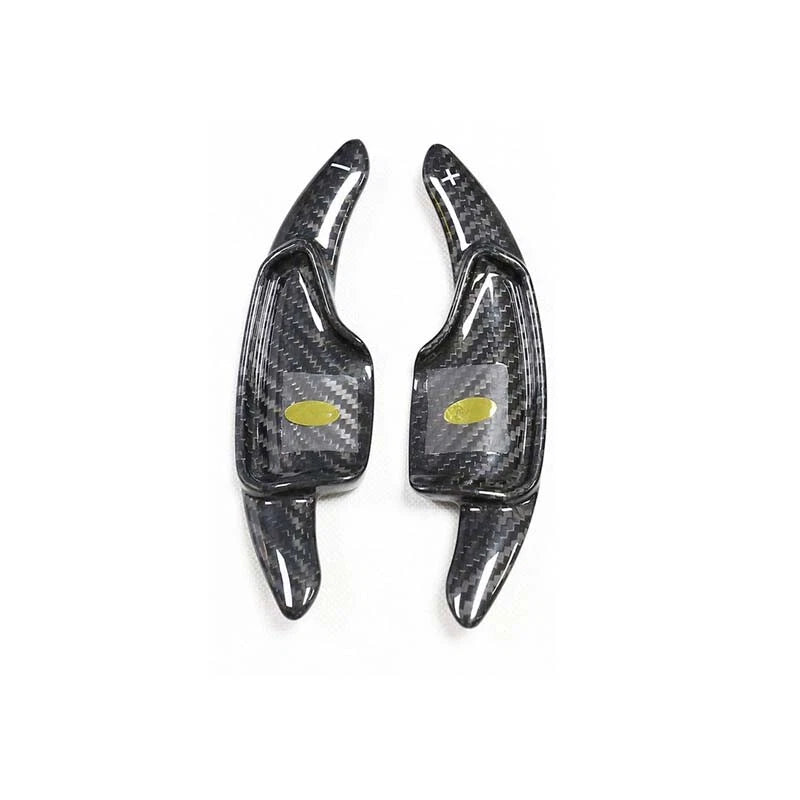 Real Carbon Fiber Steering Wheel Shift Paddle Switch Fit For Camaro 2016-2019