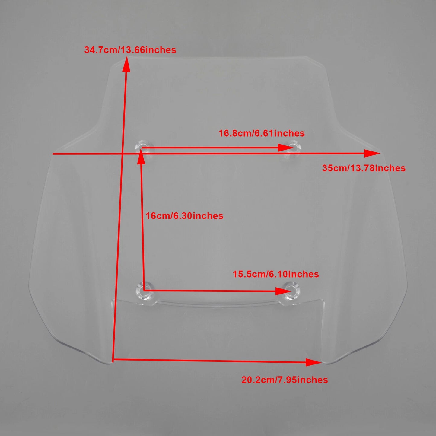 Windshield for PAN AMERICA 1250S PA1250 (2021-2022)