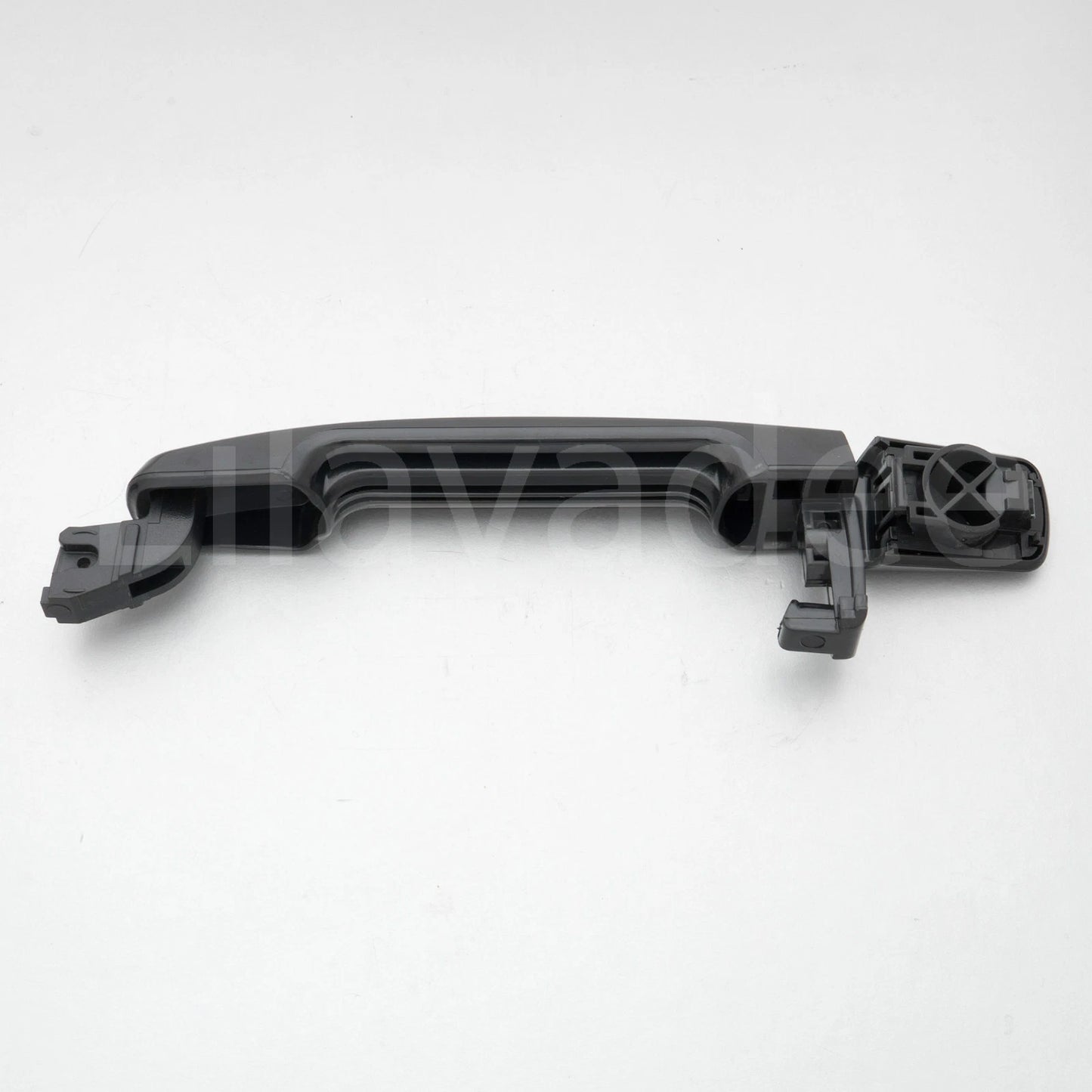 Black Glossy Outer Door Handle Left for Nissan Navara D40 Frontier (2005-2015)