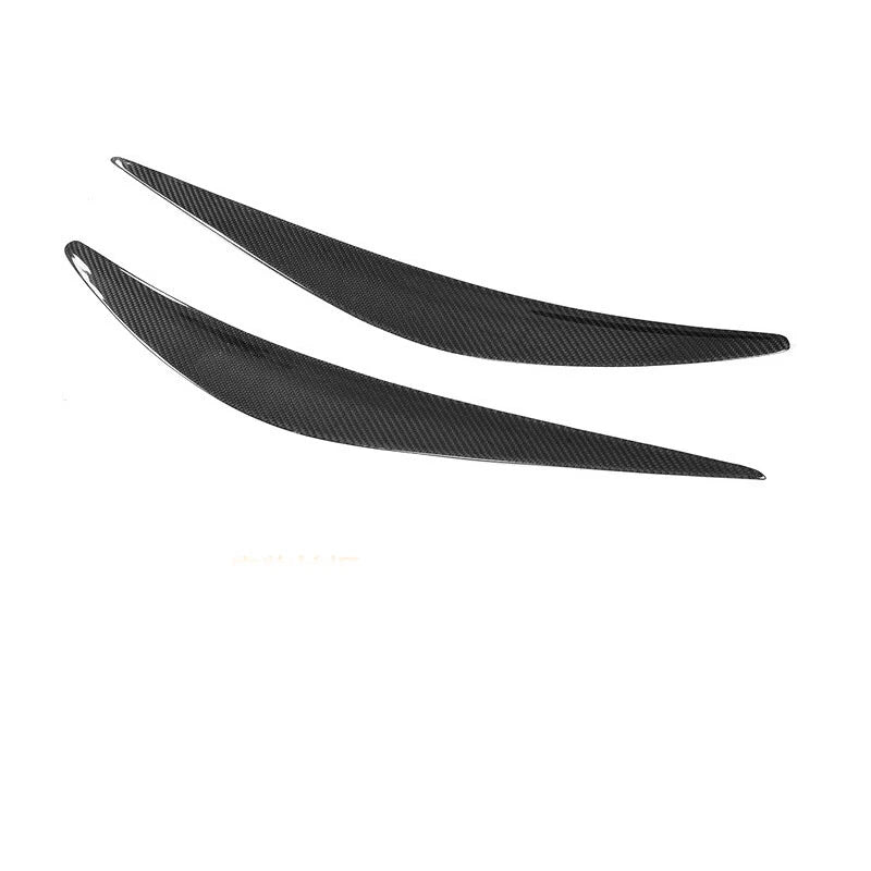 Carbon Fiber Headlight Eye Lid Cover Eyebrows for 2014-2020 Infiniti Q50 Sedan