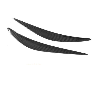 Carbon Fiber Headlight Eye Lid Cover Eyebrows for 2014-2020 Infiniti Q50 Sedan