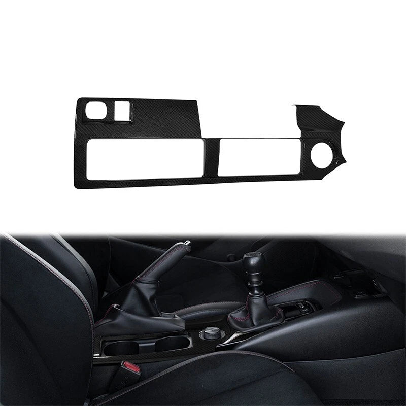 Carbon Fiber Center Console Shift Panel For Toyota Corolla GR 2023-2025