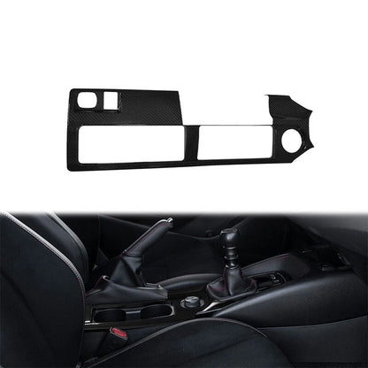 Carbon Fiber Center Console Shift Panel For Toyota Corolla GR 2023-2025