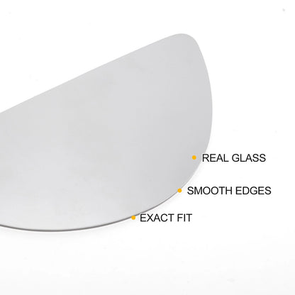 Left Lower White Mirror Glass for Ford Transit MK6 MK7 (2000-2014)