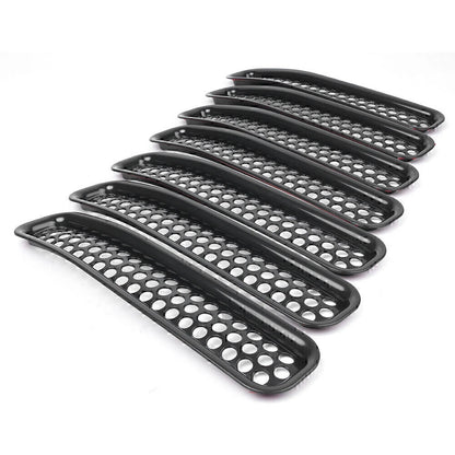 Grille Cover Insert Mesh for Jeep Wrangler TJ (1997-2006) Black