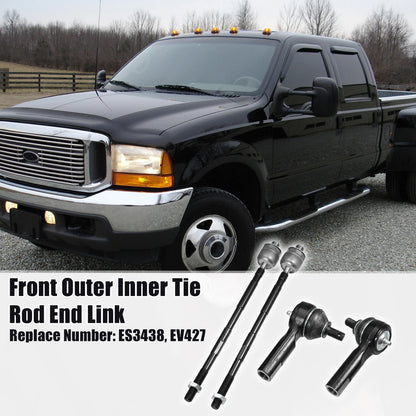 4 Pcs Tie Rod End Links for Nissan Altima (2002-2012)