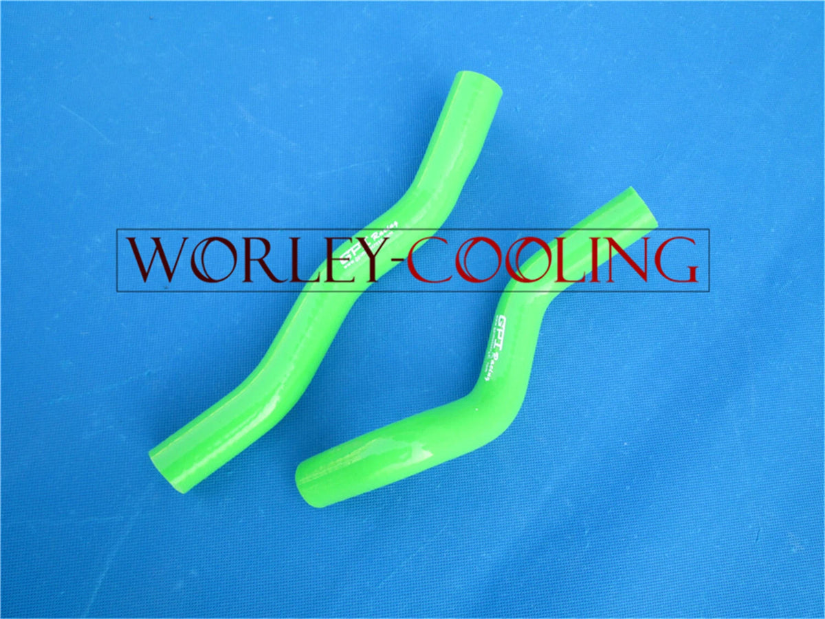 Green Silicone Radiator Coolant Hose Kit for Kawasaki KFX450R (2008-2014)