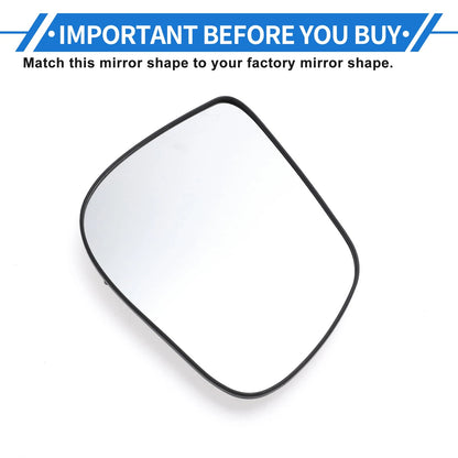 Driver Side Non-Heated Mirror Glass for Kia Picanto (2004-2011)