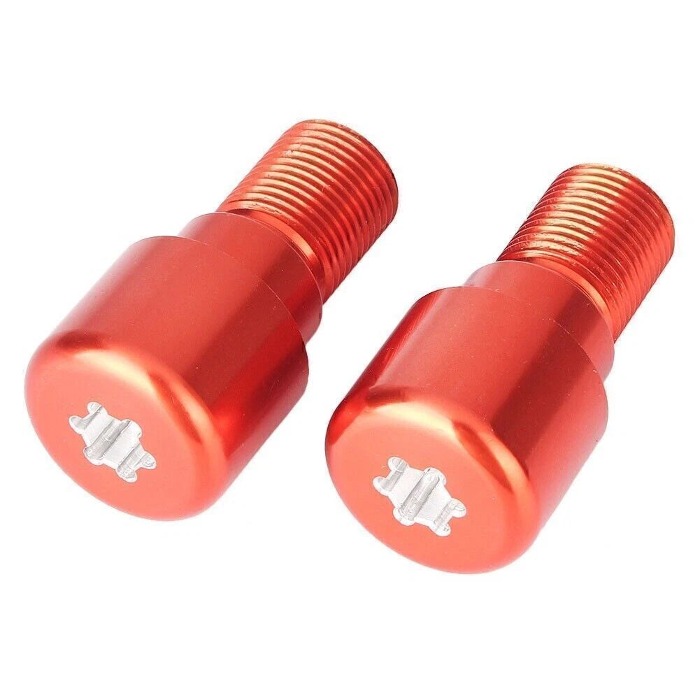 18mm Handlebar End Grips for Yamaha YZF R6, R6S (1999-2012) - Orange