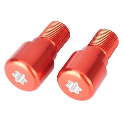 18mm Handlebar End Grips for Yamaha YZF R6, R6S (1999-2012) - Orange