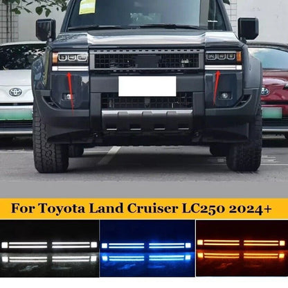 LED DRL Daytime Running Lights for Land Cruiser Prado J250 LC250 (2024-2025)