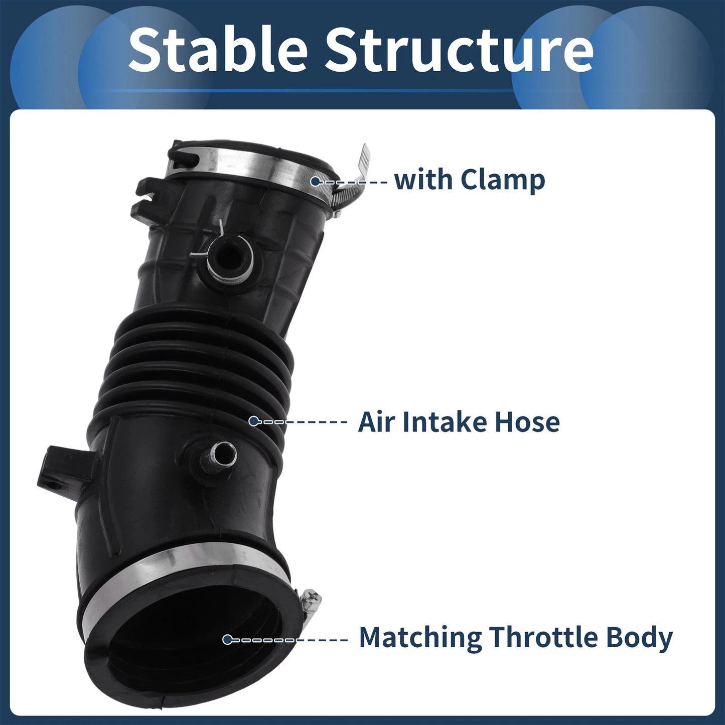 Engine Air Intake Hose for Honda CR-V 2.4L L4 (2007-2011)