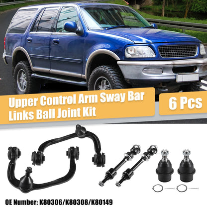 6 Pcs Front Suspension Kit for Ford F-150 (2005-2008)